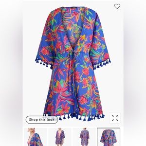 JCrew Tie Front Coverup